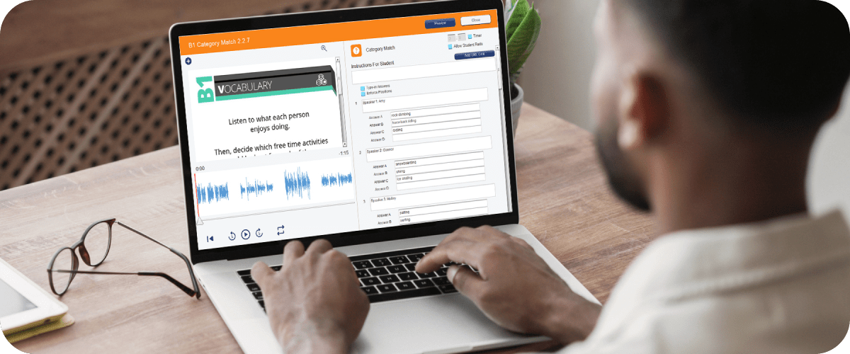 Language Teaching Solution For Schools Smartclass - Light Texture Collection - HD Quality